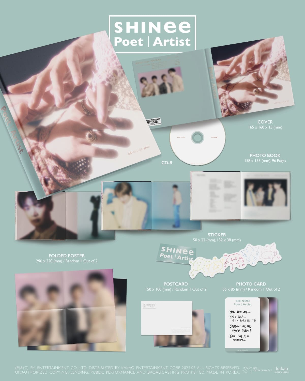 SHINee Single Album Poet | Artist (Photobook Version) – Photo Book ( / / ) | HobiEgo