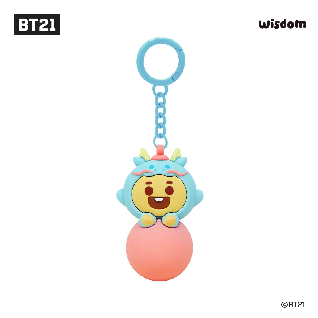 BT21 Dragon Figure Keyring