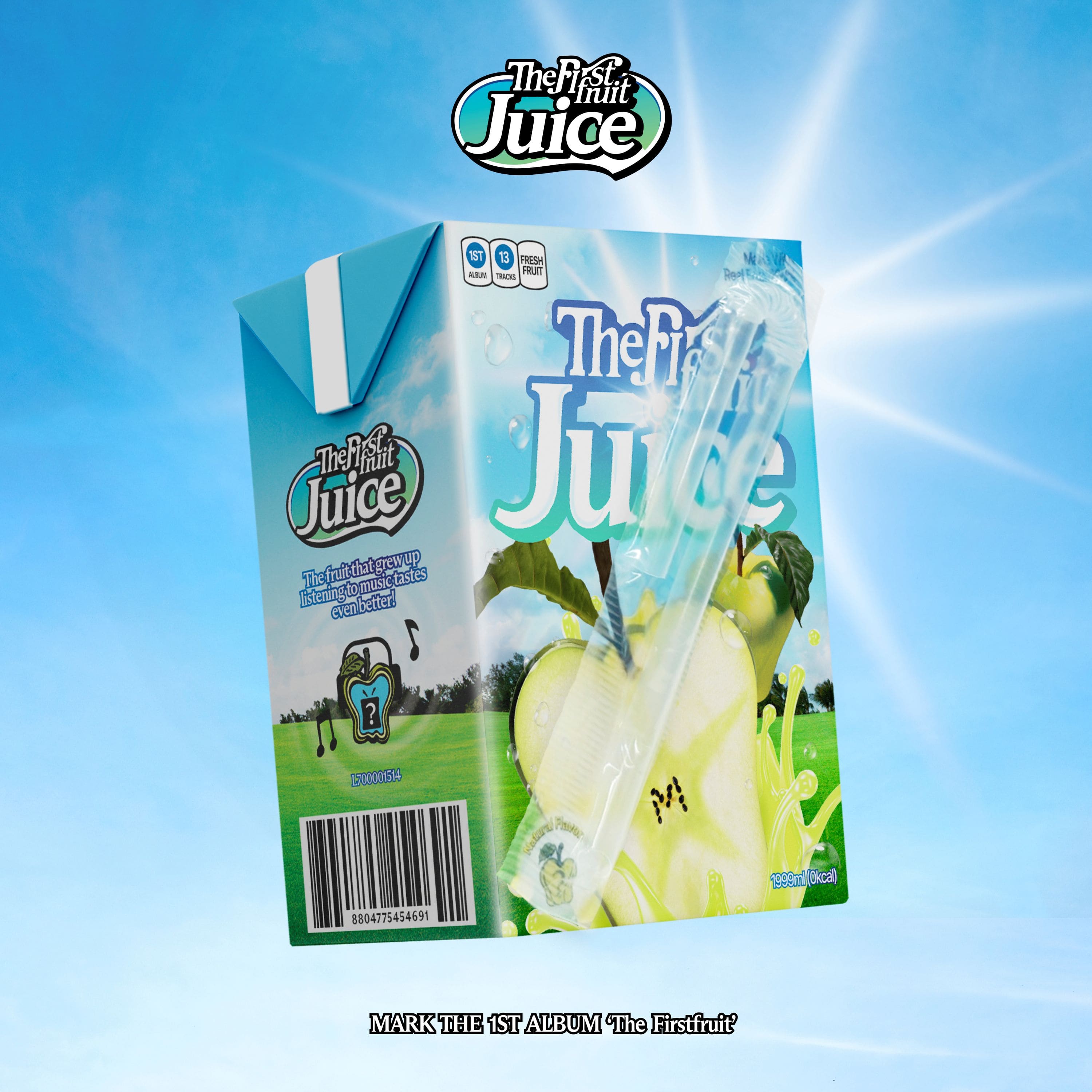 MARK 1st Full Album The Firstfruit (First Juice Version) (SMART ALBUM)