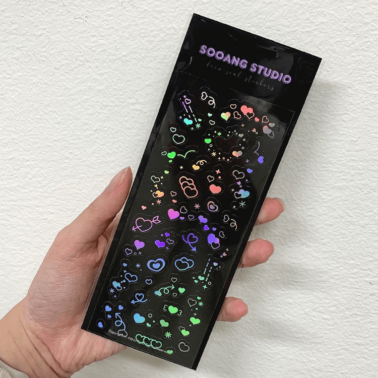 SOOANG Studio Cupid's Heart Sticker – Stickers ( / / ) | HobiEgo