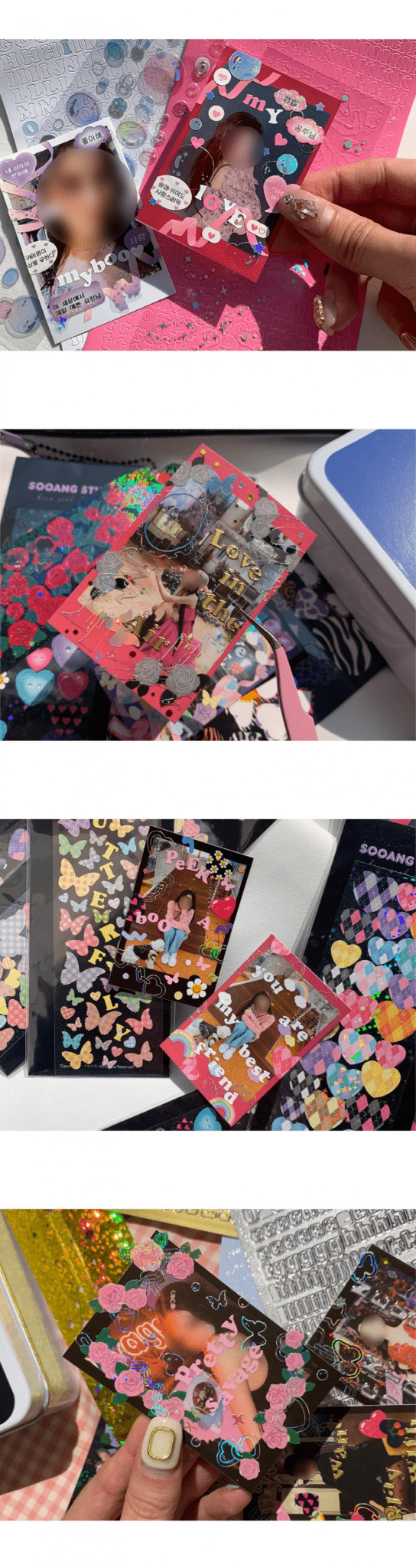 SOOANG Studio English Alphabet Sticker – Stickers (Pink / / ) | HobiEgo