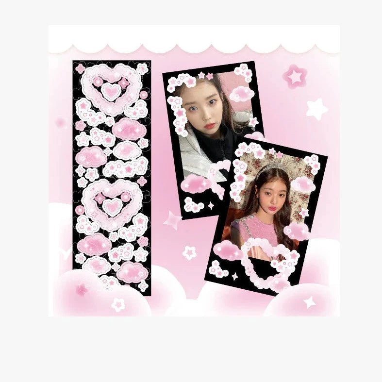 SOOANG Studio Mallang Cloud Heart Cloud Sticker – Stickers (Pink / / ) | HobiEgo