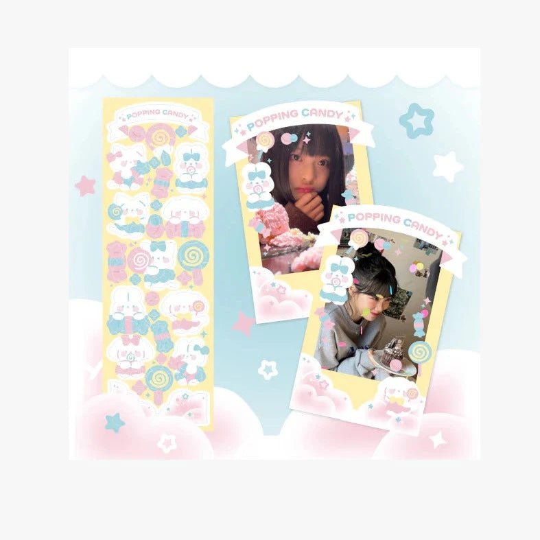 SOOANG Studio Mallang Cloud Sticker – Stickers (Popping Candy / / ) | HobiEgo