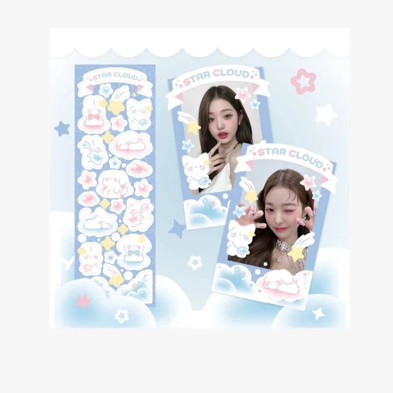 SOOANG Studio Mallang Cloud Sticker – Stickers (Star Cloud / / ) | HobiEgo