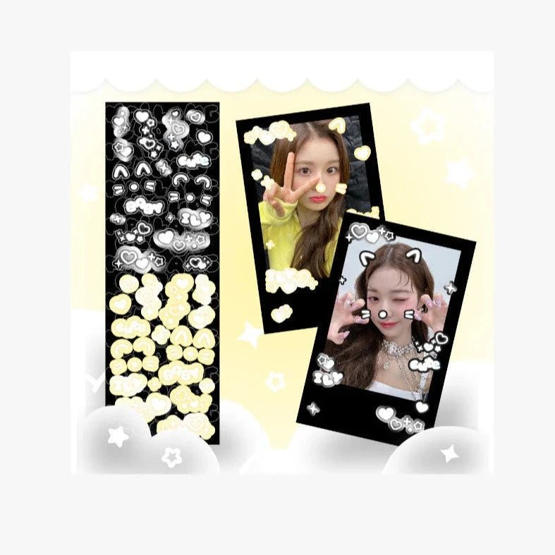 SOOANG Studio Mallang Cloud Twinkle Parts Sticker – Stickers (Mono / / ) | HobiEgo