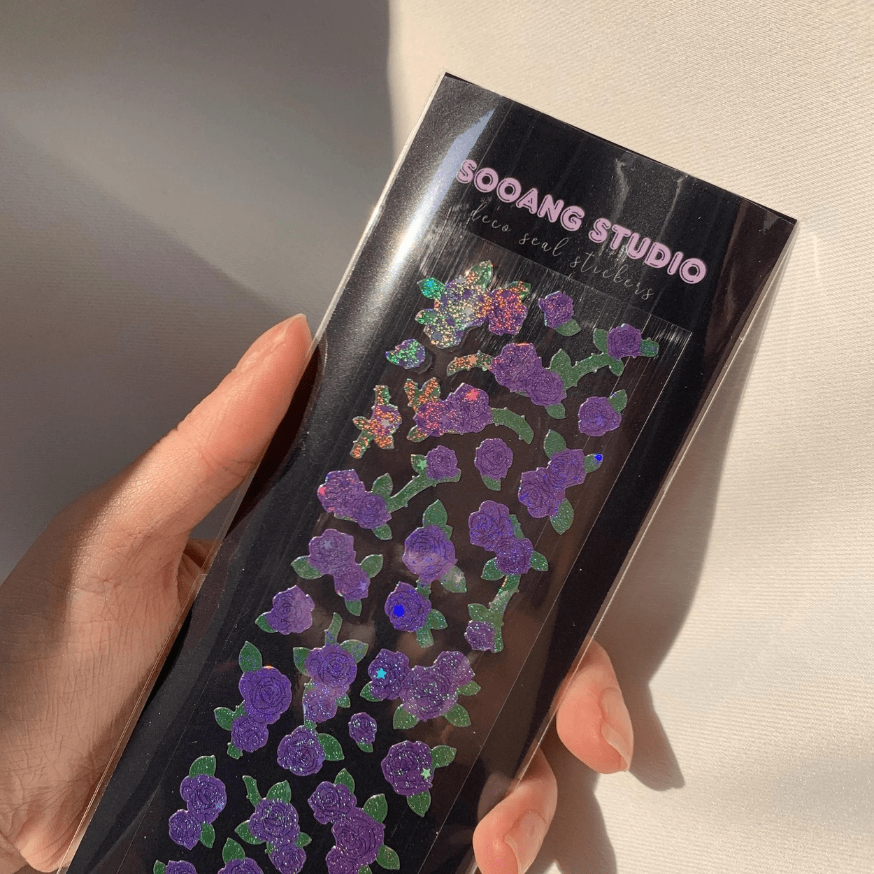 SOOANG Studio Rosebushes Sticker – Stickers (Purple / / ) | HobiEgo