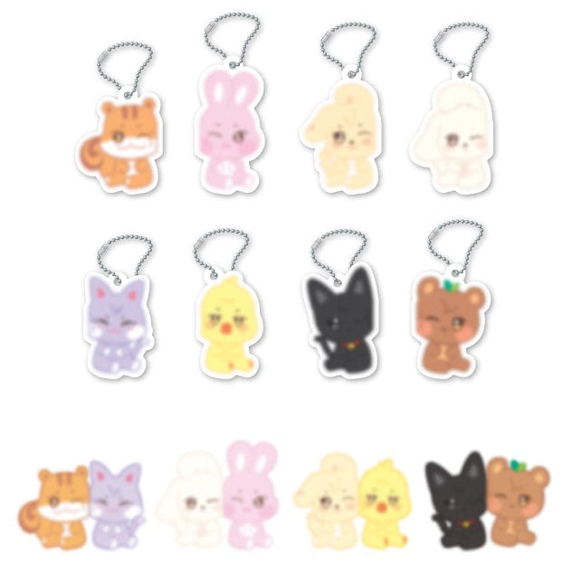 ATEEZ ANITEEZ Acrylic Magnetic Keychain Soundwave