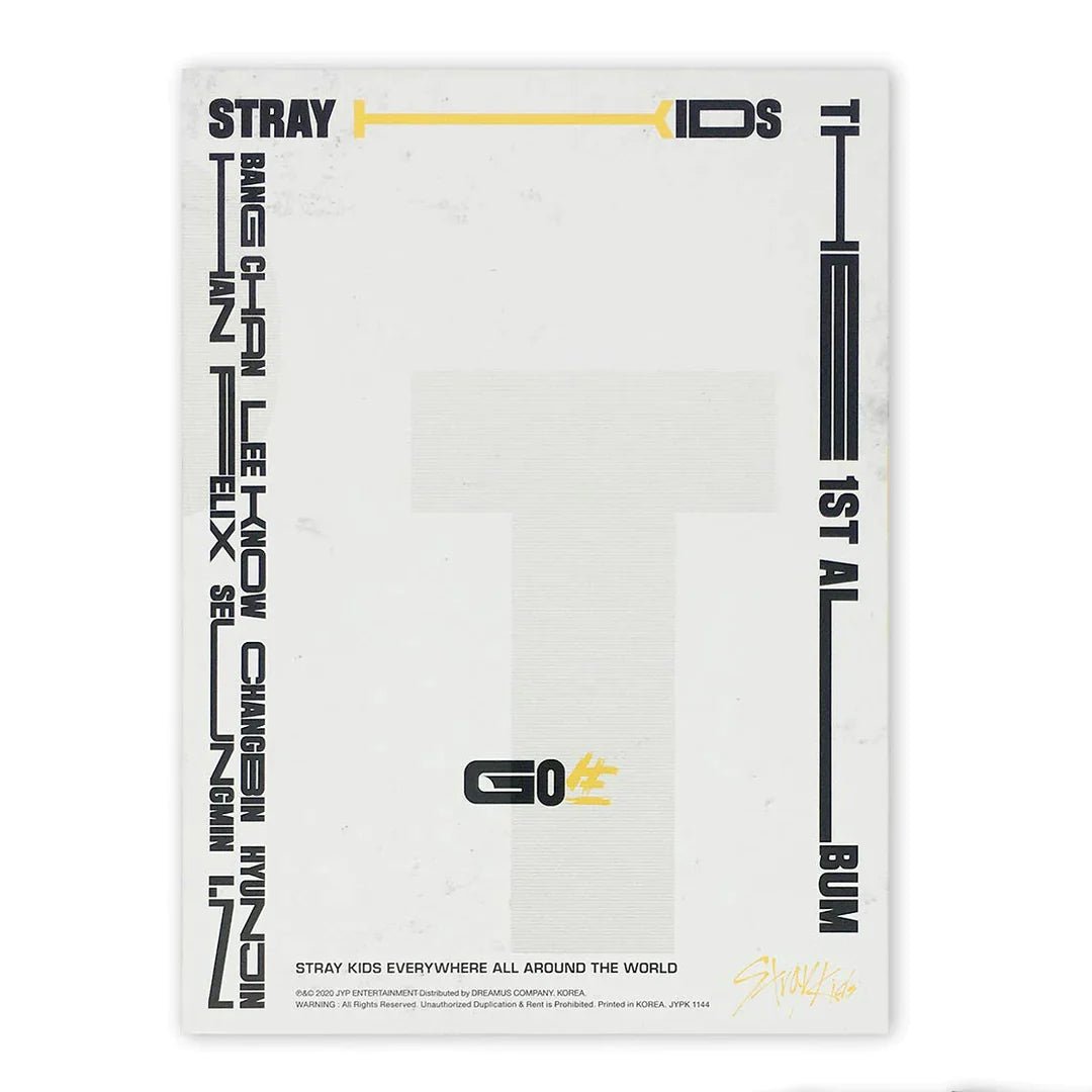 Stray Kids 1st Album GO生 (GO LIVE) – album (B (YELLOW) / / ) | HobiEgo
