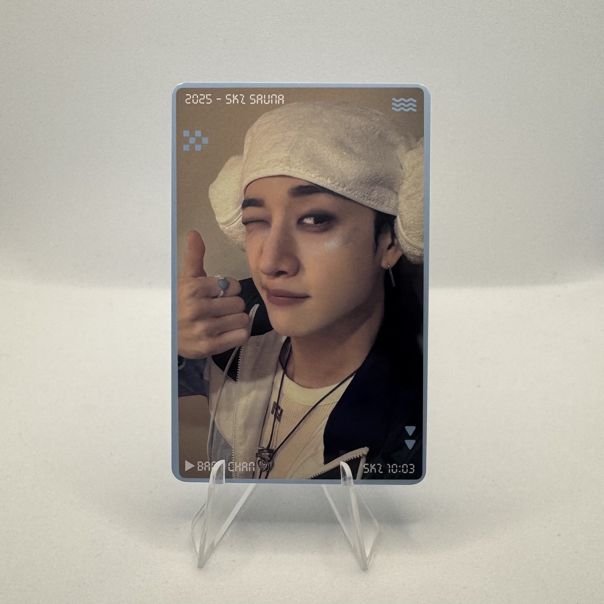 Stray Kids 2025 JYP Japan Pop - Up Store Sauna Benefit Photocards – photocard (Bang Chan / / ) | HobiEgo