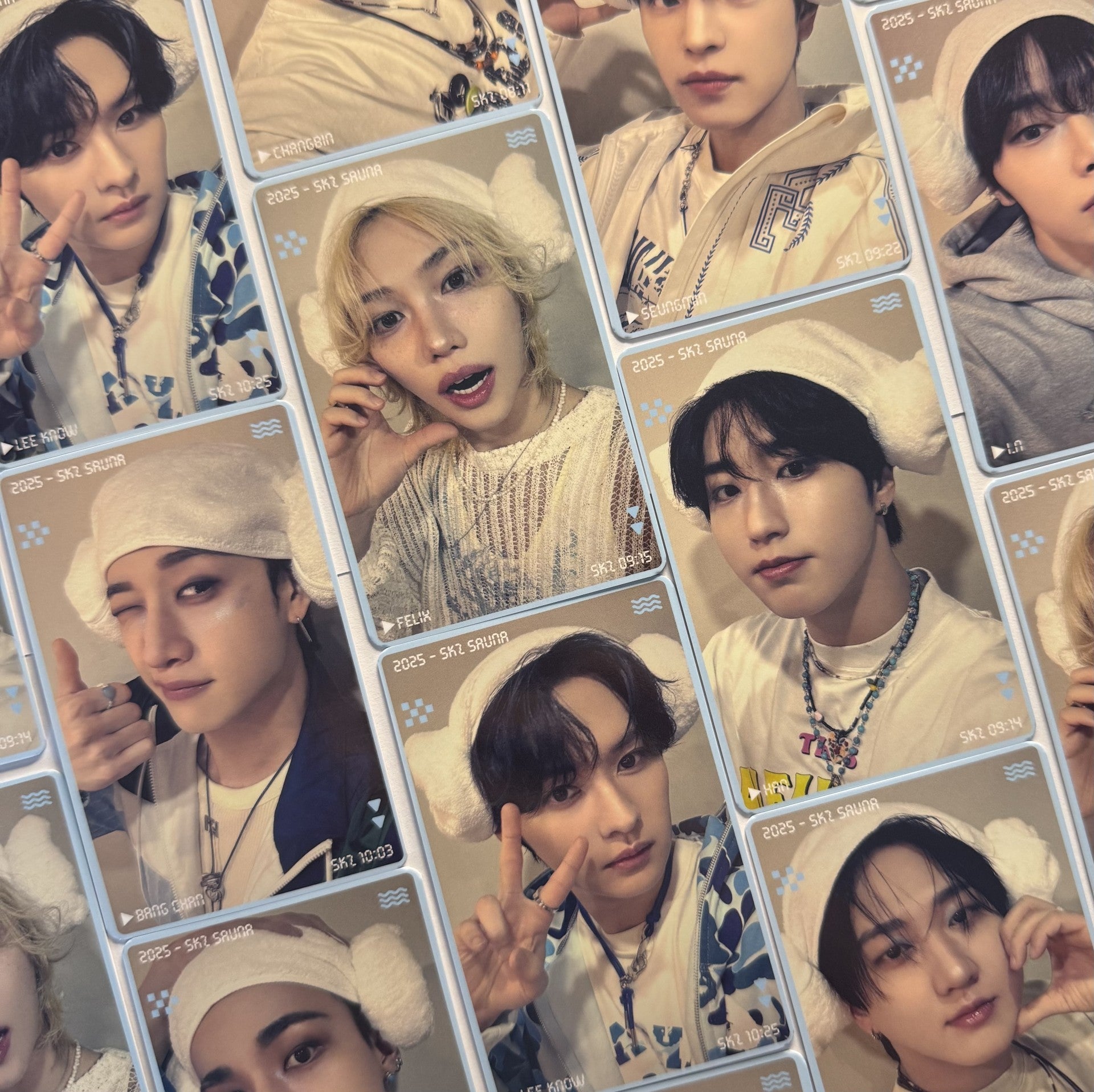 Stray Kids 2025 JYP Japan Pop - Up Store Sauna Benefit Photocards – photocard (Bang Chan / / ) | HobiEgo