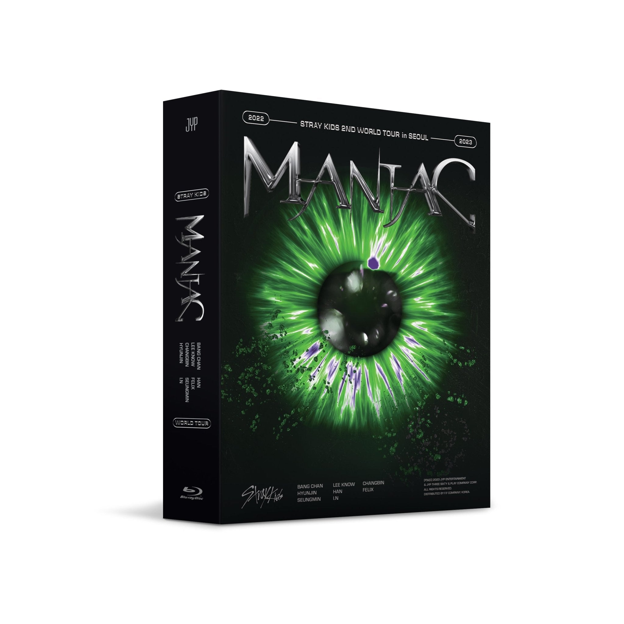 Stray Kids 2nd World Tour MANIAC in SEOUL Blu - ray – album 8809375125484 ( / / ) | HobiEgo