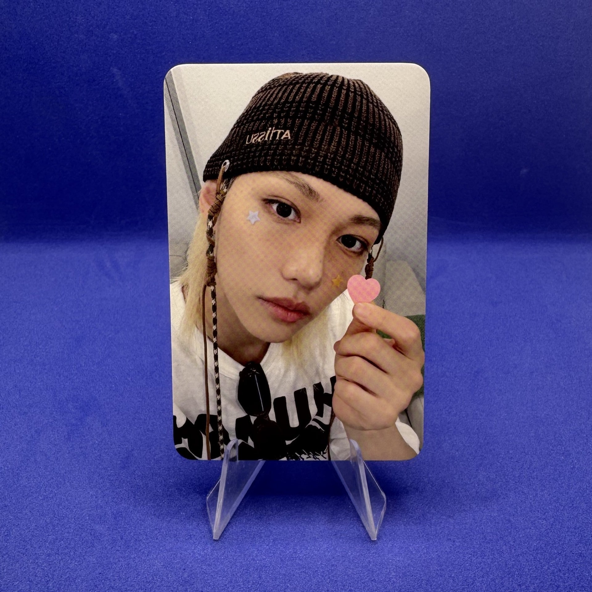 STRAY KIDS 4th Album KARMA Sound Wave Photocards – Photocards (Felix / / ) | HobiEgo