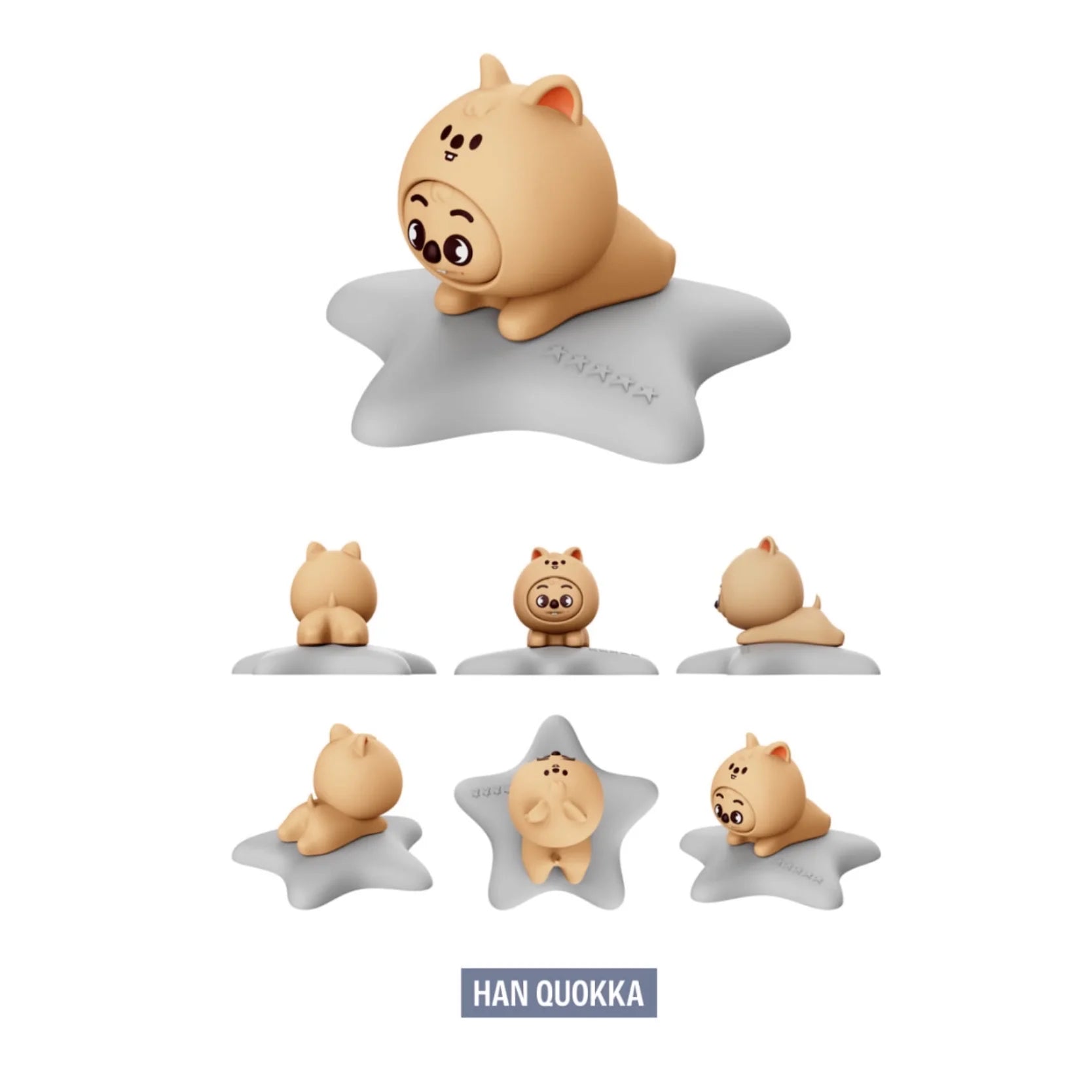 Stray Kids 5 - Star★★★★★: Dome Tour 2023 Seoul Special (Unveil 13) Official SKZOO Mini Figure – Plush (Han Quokka / / ) | HobiEgo