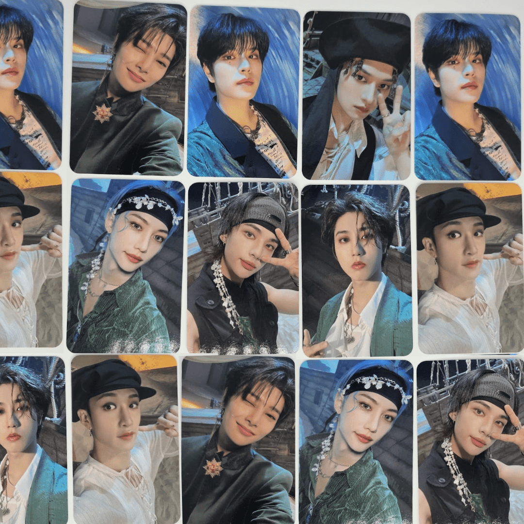 STRAY KIDS 8th Mini Album 樂 - STAR JYP SHOP Photocards – Photocards (Bang Chan / / ) | HobiEgo