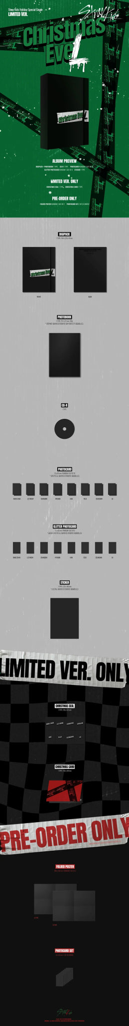 Stray Kids Holiday Special Single Christmas EveL (LIMITED Version) – album ( / / ) | HobiEgo