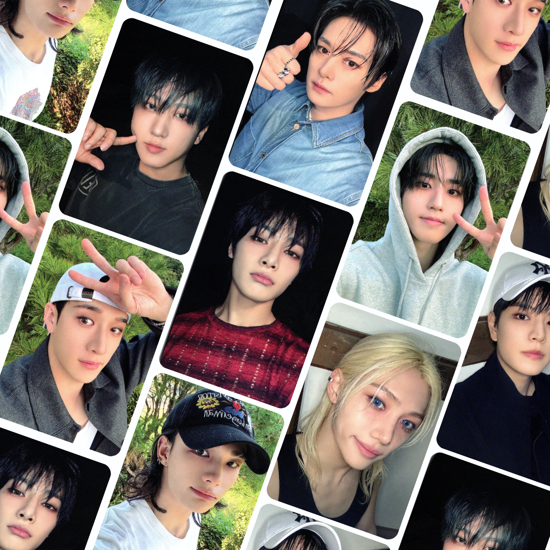 STRAY KIDS SKZHOP HIPTAPE 合 (HOP) DEAR MY MUSE Photocards – photocard (Bang Chan / / ) | HobiEgo K - pop Shop