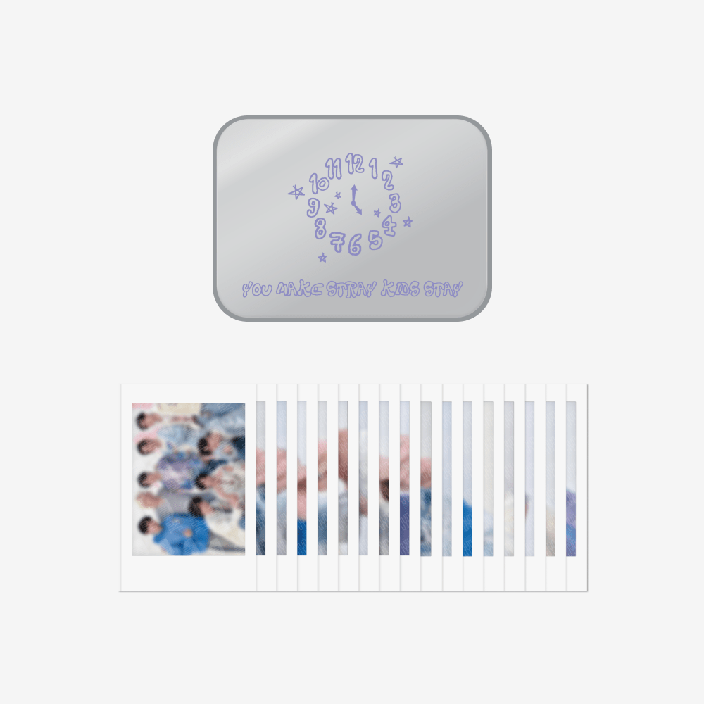 Stray Kids SKZOO Tin Case Polaroid Set : For 5th Fanmeeting 5'CLOCK – Merchandise ( / / ) | HobiEgo