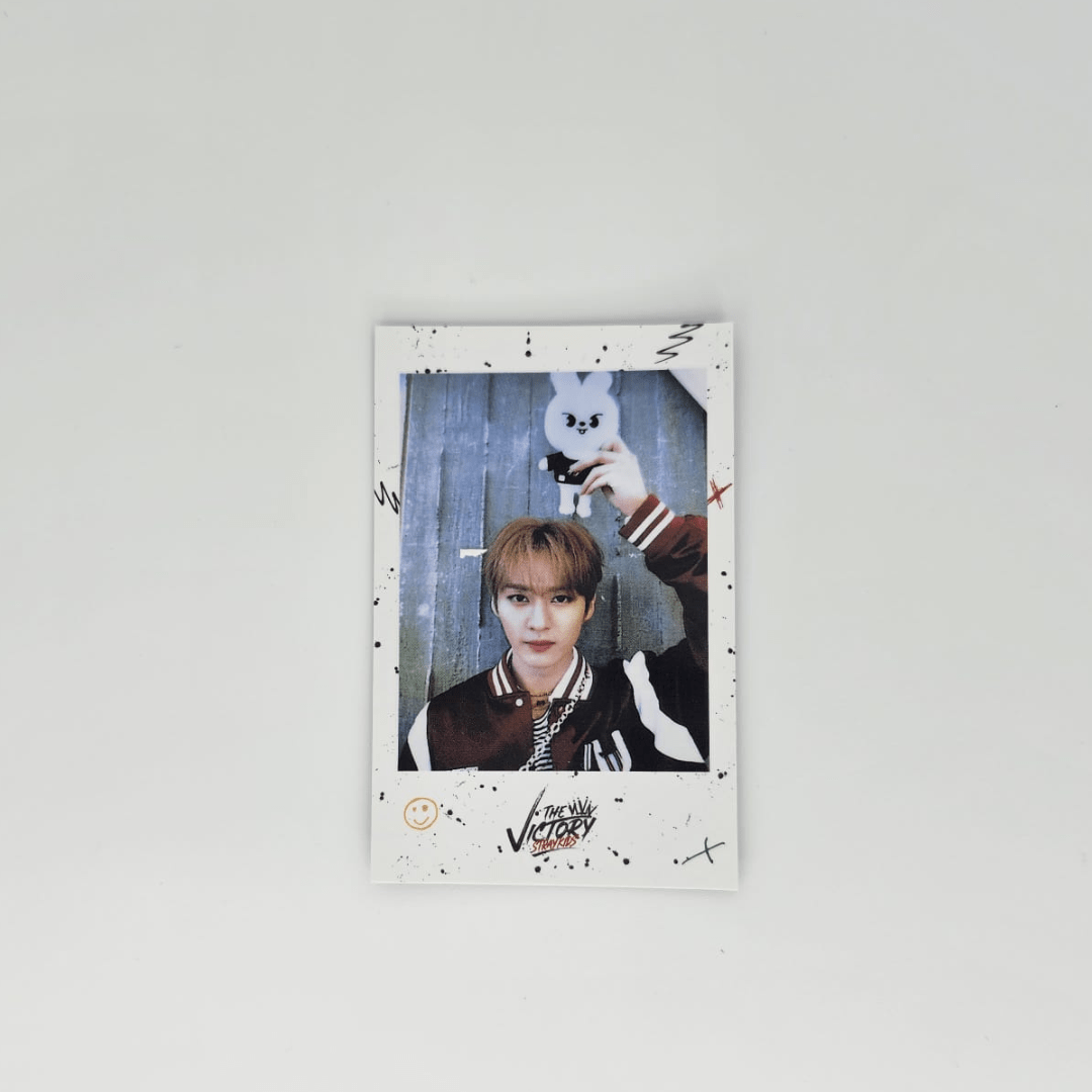 STRAY KIDS 'THE VICTORY' Pop - UP SKZOO Polaroid Photocards – Photocards (Lee Know 3 / / ) | HobiEgo
