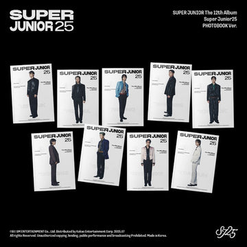 SUPER JUNIOR 12th Full Album Super Junior25 (Photobook Version) – album 8804775456404 ( / / ) | HobiEgo