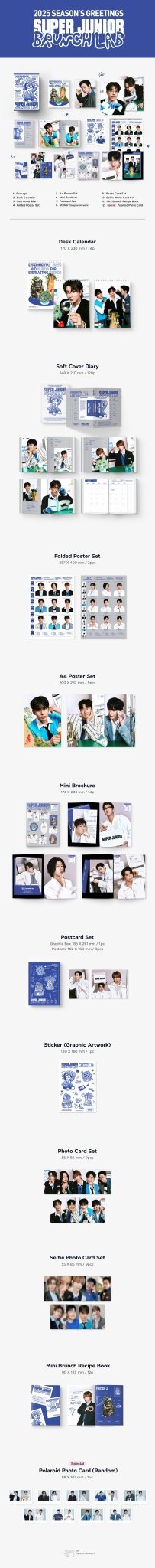 SUPER JUNIOR 2025 Season's Greetings – Season's Greetings ( / / ) | HobiEgo