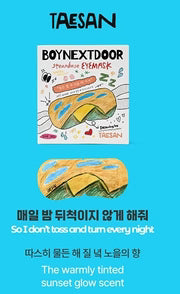BOYNEXTDOOR Steam Base Eye Mask