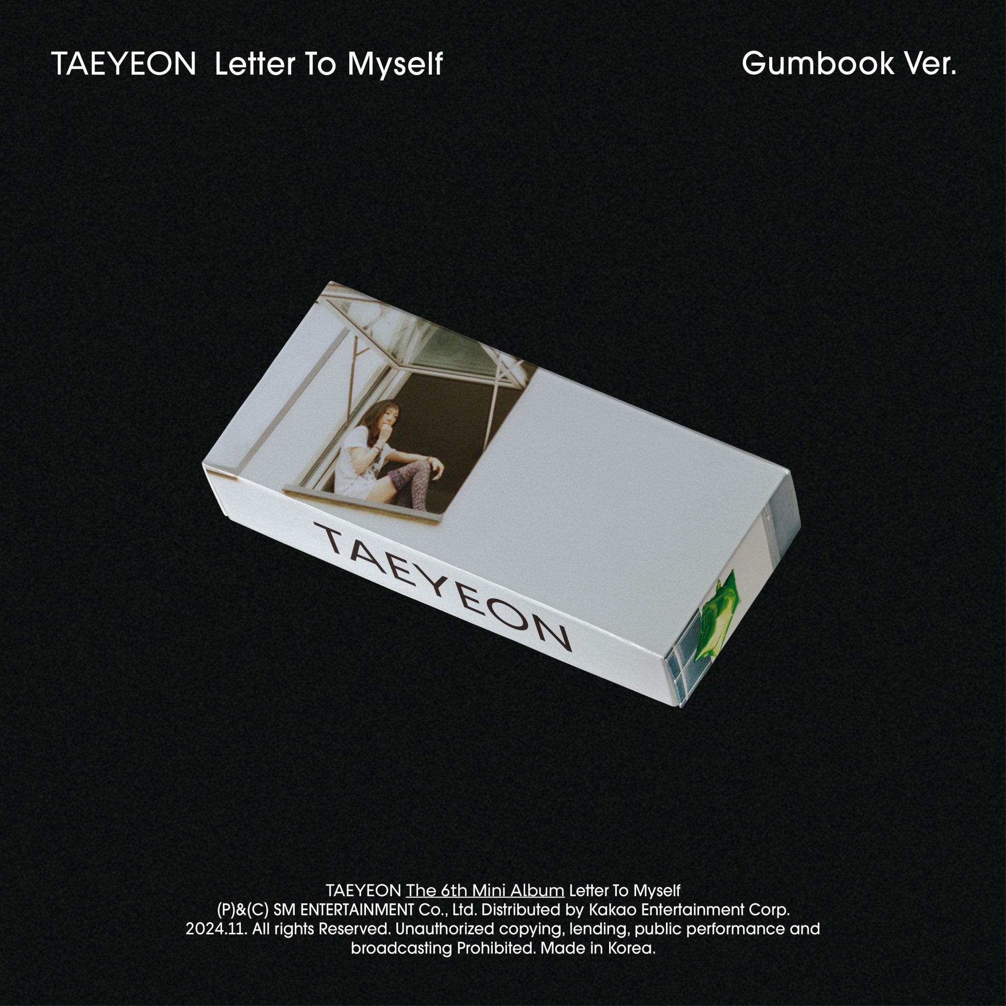TAEYEON 6th Mini Album Letter To Myself (Gumbook Version) – album 8804775452666 ( / / ) | HobiEgo K - pop Shop