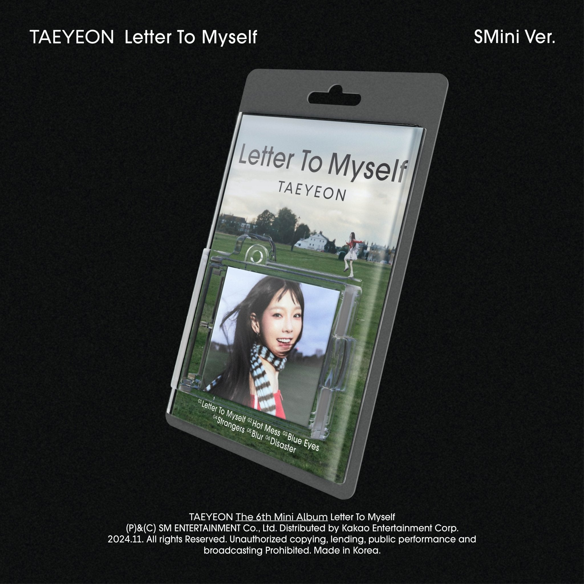 TAEYEON 6th Mini Album Letter To Myself (SMini Version) – album 8804775452659 ( / / ) | HobiEgo K - pop Shop