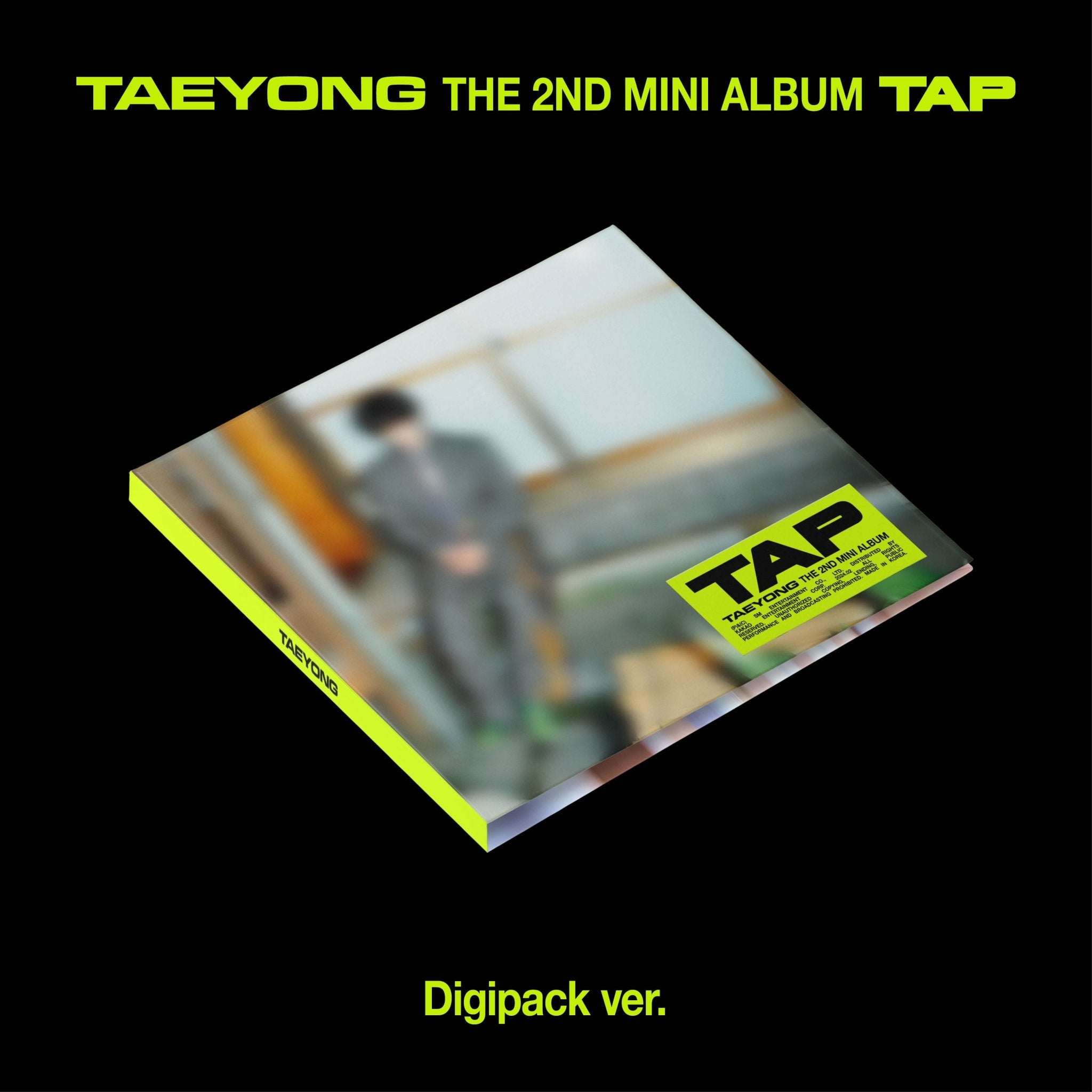 TAEYONG (NCT) 2nd Mini Album TAP (Digipack Version) – album ( / / ) | HobiEgo