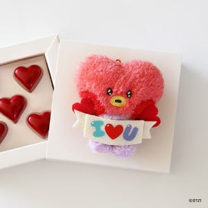 BT21 ILOVEU Minini Plush Keyring