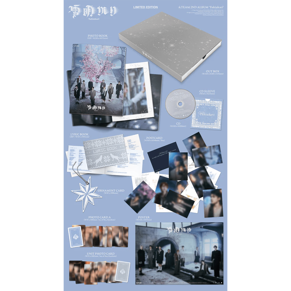 &TEAM 2nd Album YUKIAKARI (Limited Edition) – album ( / / ) | HobiEgo