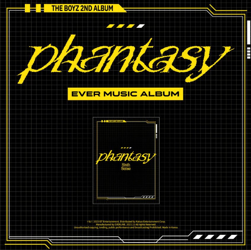 THE BOYZ 2nd Album Part.2 Phantasy_Pt.2 Sixth Sense (EVER Version) – album 8804775367953 ( / / ) | HobiEgo K - pop Shop