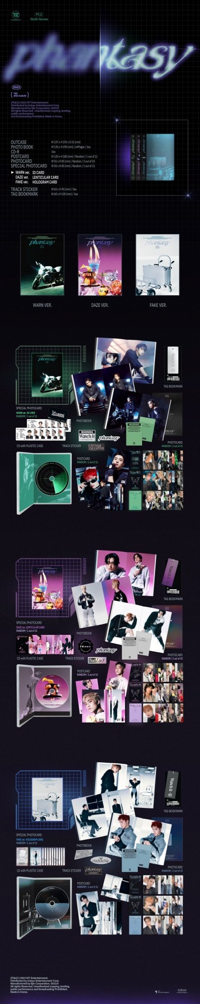 THE BOYZ 2nd Album Part.2 Phantasy_Pt.2 Sixth Sense – album (WARN / / ) | HobiEgo