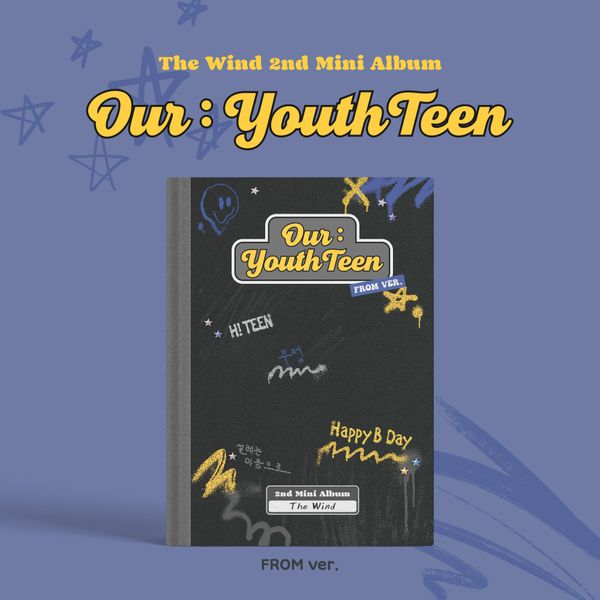 The Wind 2nd Mini Album Our: Youth Teen – album (From (BLACK) / / ) | HobiEgo