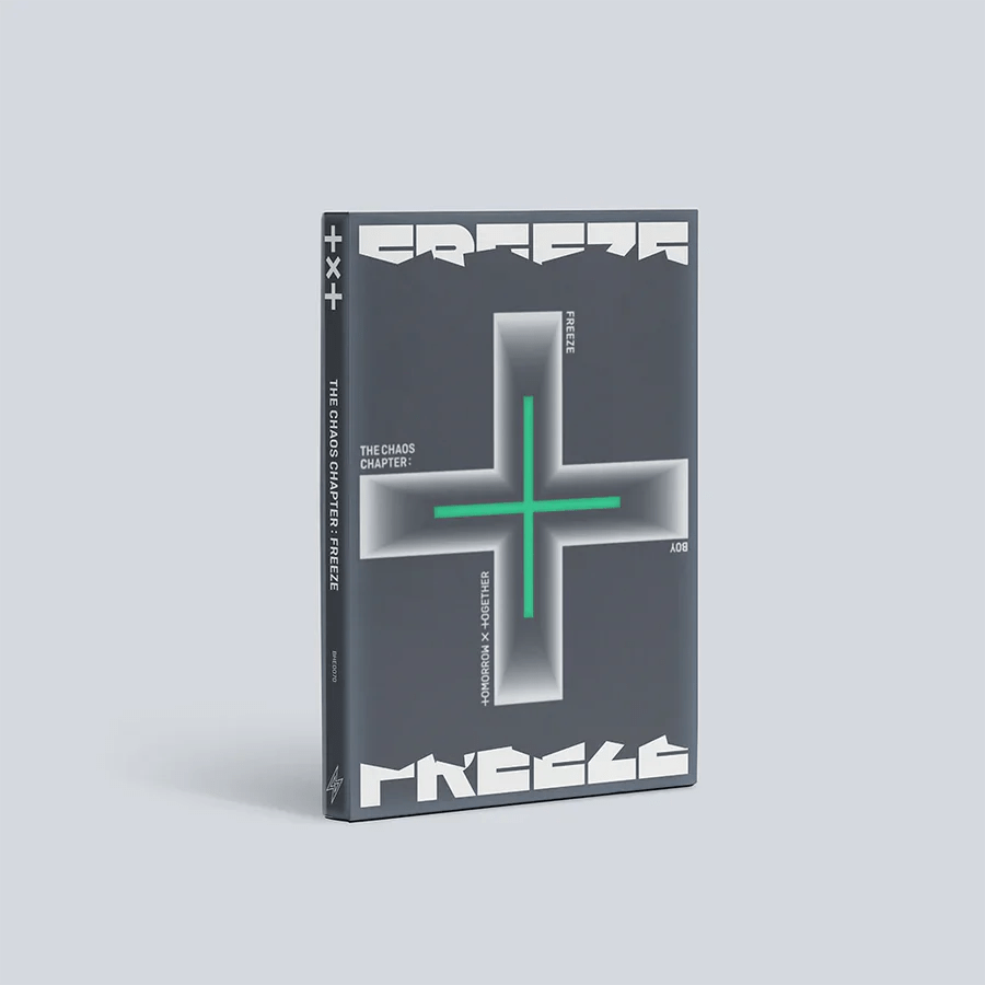 TOMORROW X TOGETHER 2nd Album THE CHAOS CHAPTER : FREEZE – album (Boy (GREEN) / / ) | HobiEgo