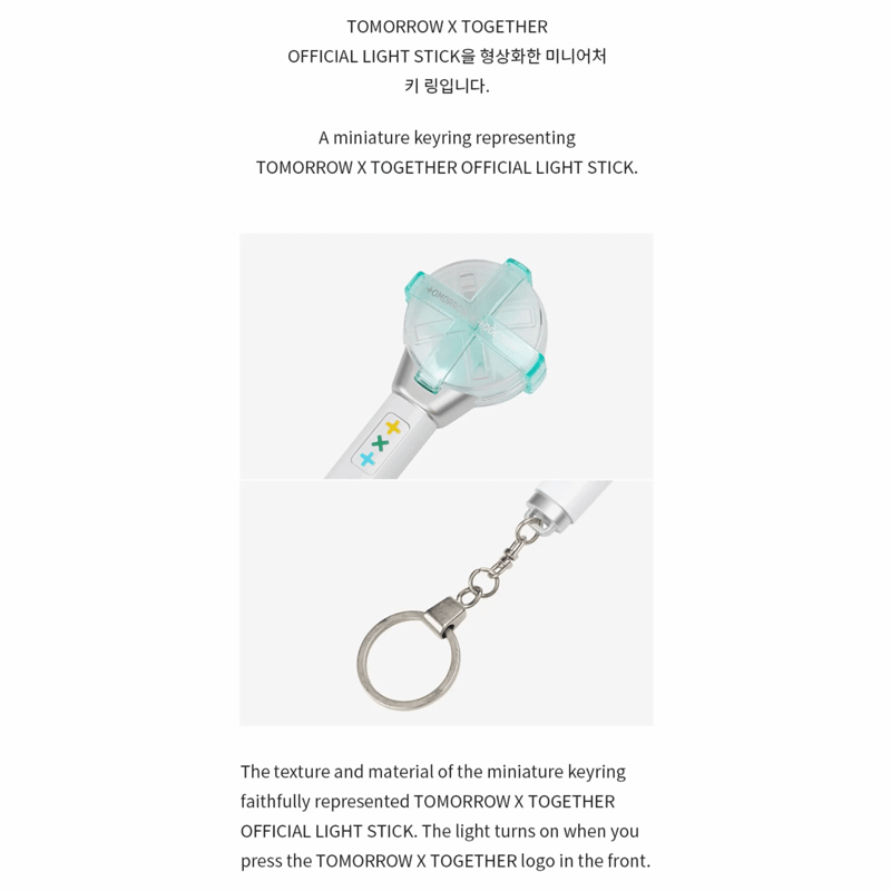 TOMORROW X TOGETHER Official Lightstick Keyring – Keyring ( / / ) | HobiEgo