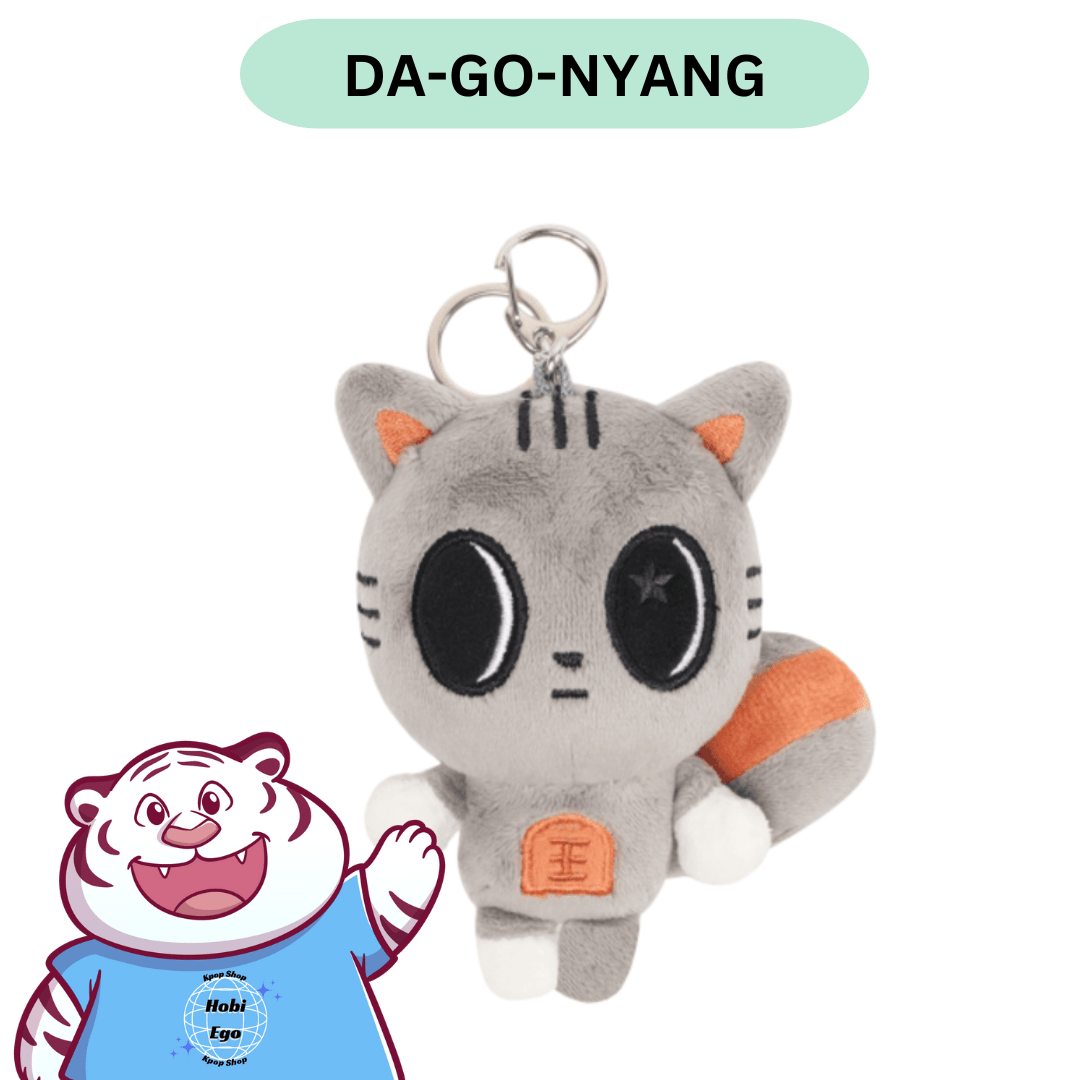 TOMORROW X TOGETHER PPULBATU Plush Keyring – Keyring (DA - GO - NYANG (Taehyun) / / ) | HobiEgo