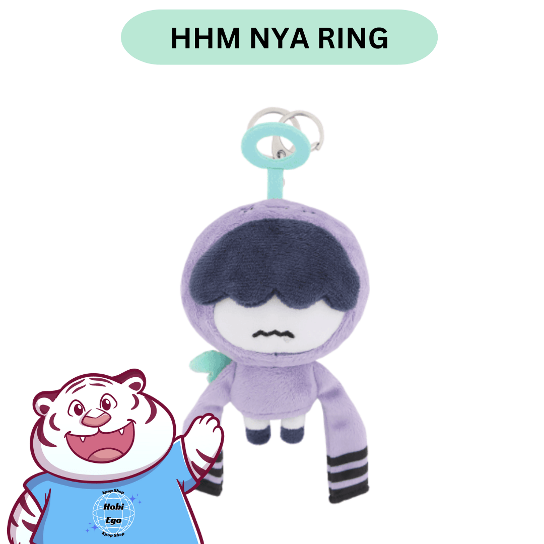 TOMORROW X TOGETHER PPULBATU Plush Keyring – Keyring (HHM NYA RING (Huening Kai) / / ) | HobiEgo