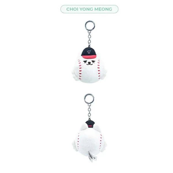 TOMORROW X TOGETHER PPULBATU x LG TWINS Face Plush Keyring – Merchandise (CHOI YONG MEONG (SOOBIN) / / ) | HobiEgo