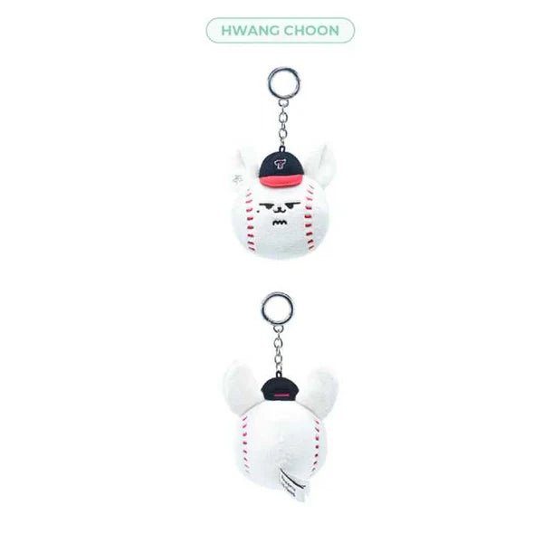 TOMORROW X TOGETHER PPULBATU x LG TWINS Face Plush Keyring – Merchandise (HWANG CHOON (YEONJUN) / / ) | HobiEgo
