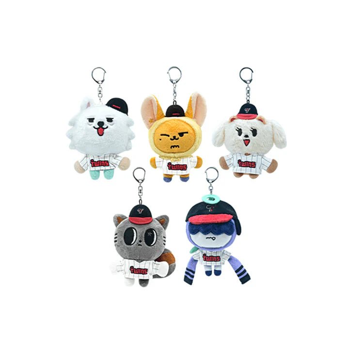 TOMORROW X TOGETHER PPULBATU x LG TWINS Uniform Plush Keyring – Merchandise (CHOI YONG MEONG (SOOBIN) / / ) | HobiEgo