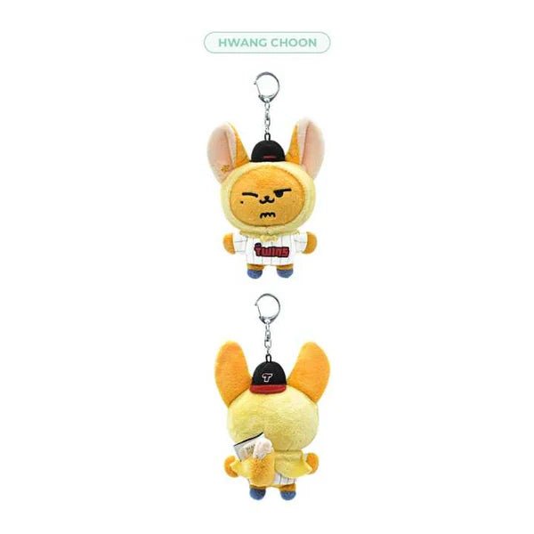 TOMORROW X TOGETHER PPULBATU x LG TWINS Uniform Plush Keyring – Merchandise (HWANG CHOON (YEONJUN) / / ) | HobiEgo