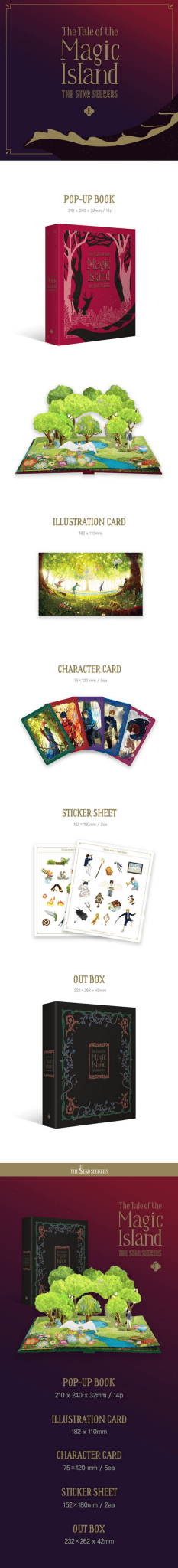 Tomorrow X Together THE TALE OF THE MAGIC ISLAND : THE STAR SEEKERS – Merchandise ( / / ) | HobiEgo