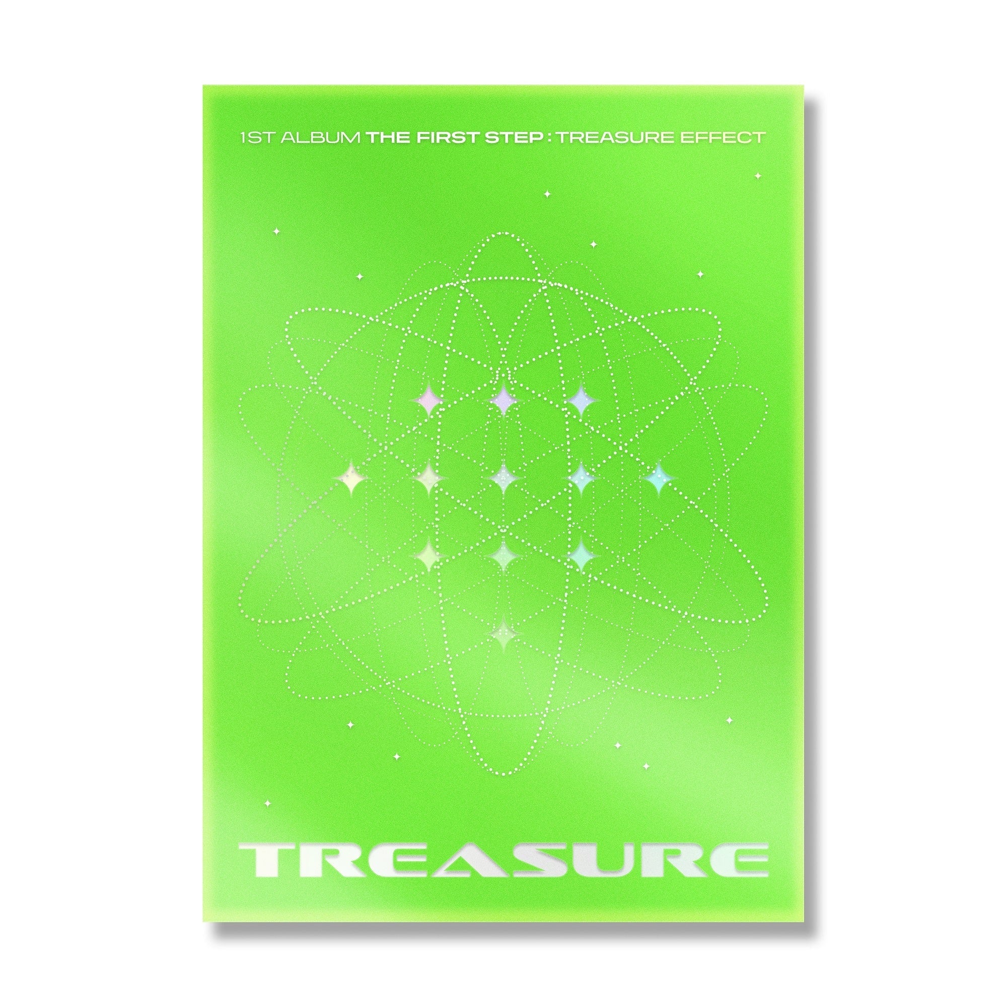 TREASURE 1st Album THE FIRST STEP : TREASURE EFFECT – album (GREEN / / ) | HobiEgo