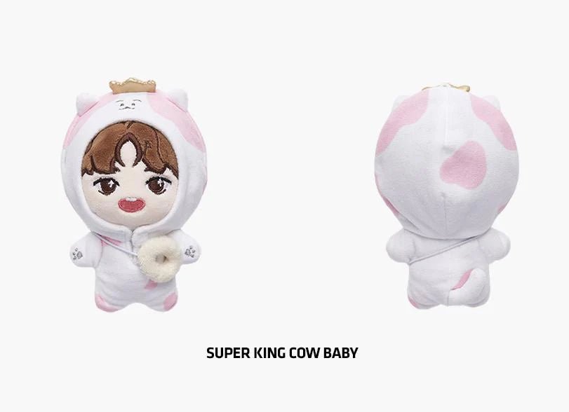 TREASURE Funny Treasure Jumpsuit Plush Doll – Plush (SUPER KING COW BABY / / ) | HobiEgo