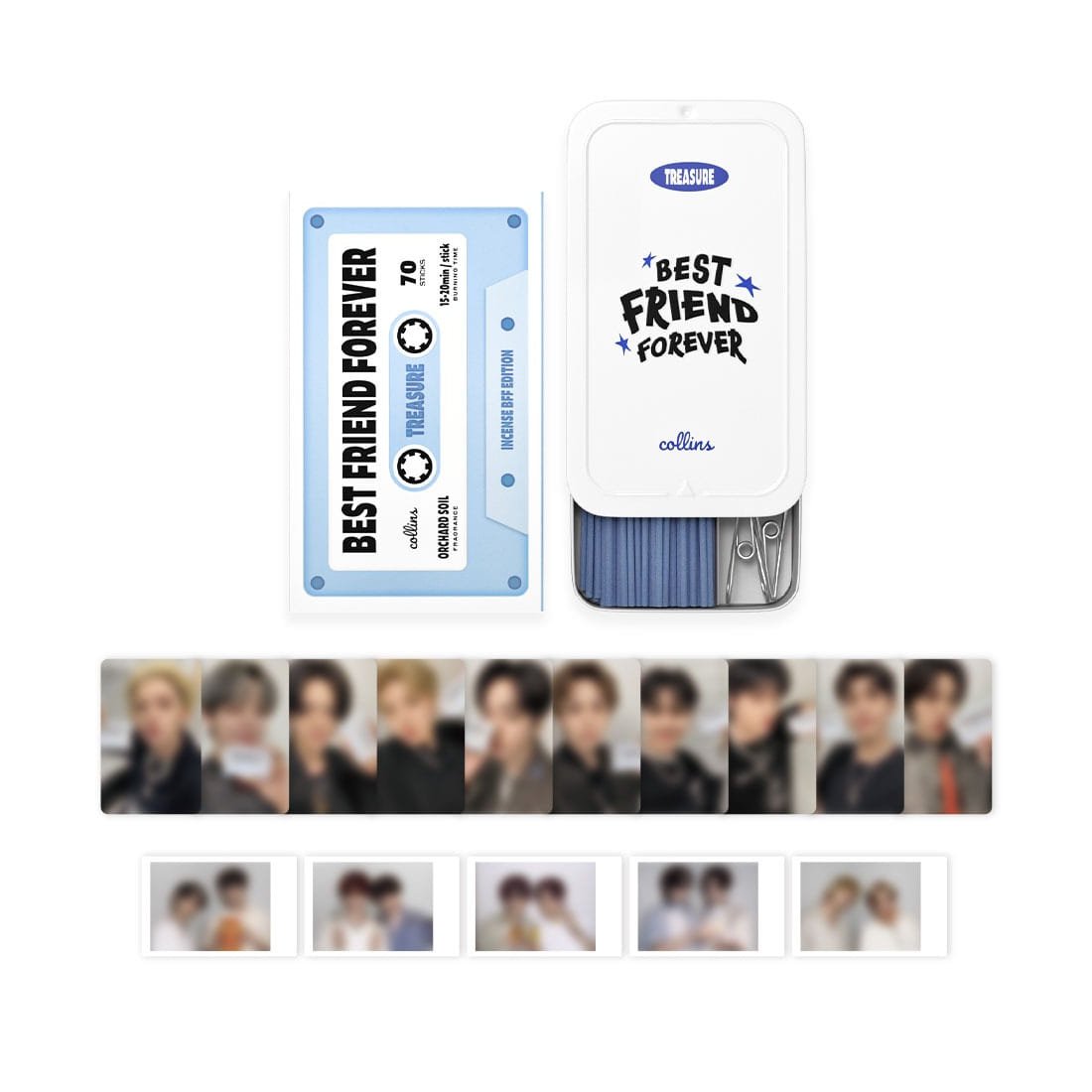 TREASURE Incense Sticks BFF Edition – merch (Friend (BLUE) Orchard Soil / / ) | HobiEgo