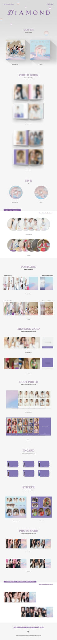 TRI.BE 4th Single Album DIAMOND – album (VVS / / ) | HobiEgo