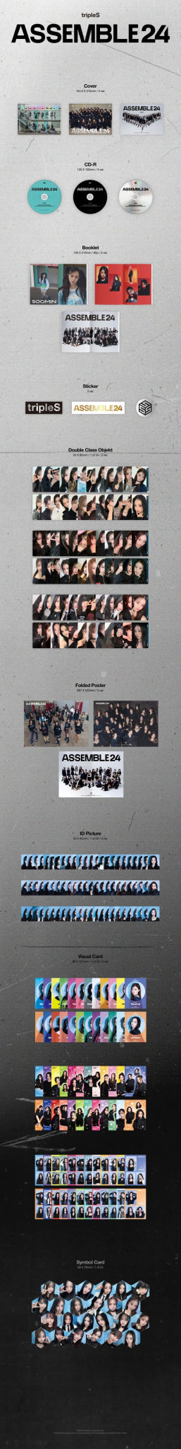 TripleS 1st Album ASSEMBLE24 – album (A / / ) | HobiEgo
