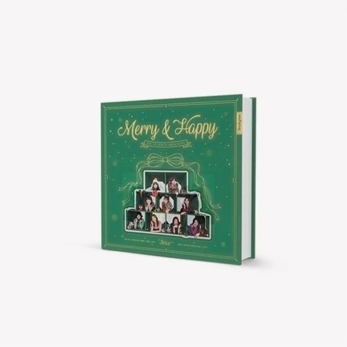 TWICE 1st Album Merry & Happy Repackage Version – album (Merry (GREEN) / / ) | HobiEgo