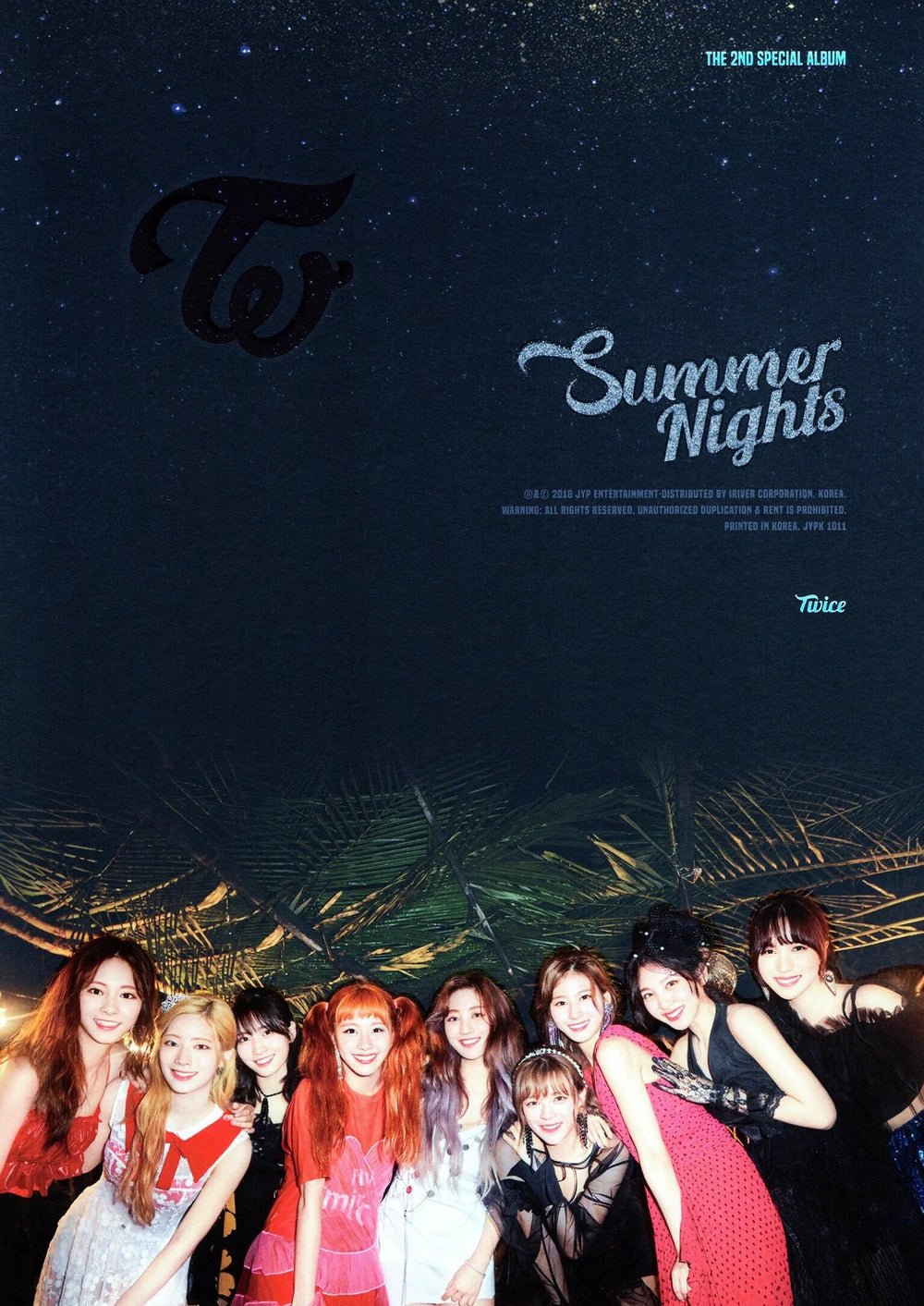 TWICE 2nd Special Album Summer Nights – album (C / / ) | HobiEgo