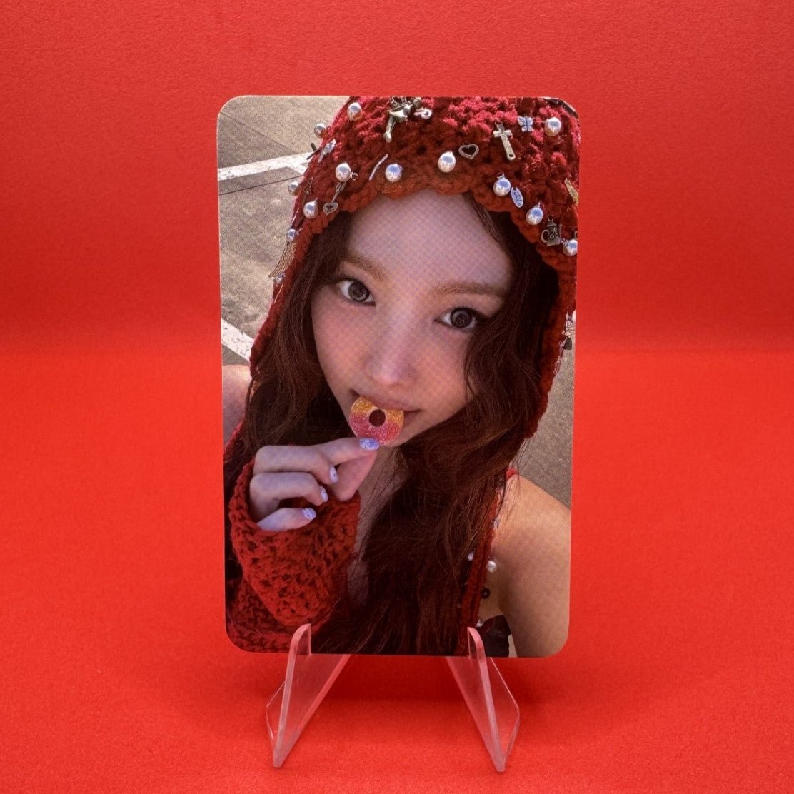 TWICE 4th Full Album THIS IS FOR Fans Shop Photocards – Photocards (Nayeon / / ) | HobiEgo